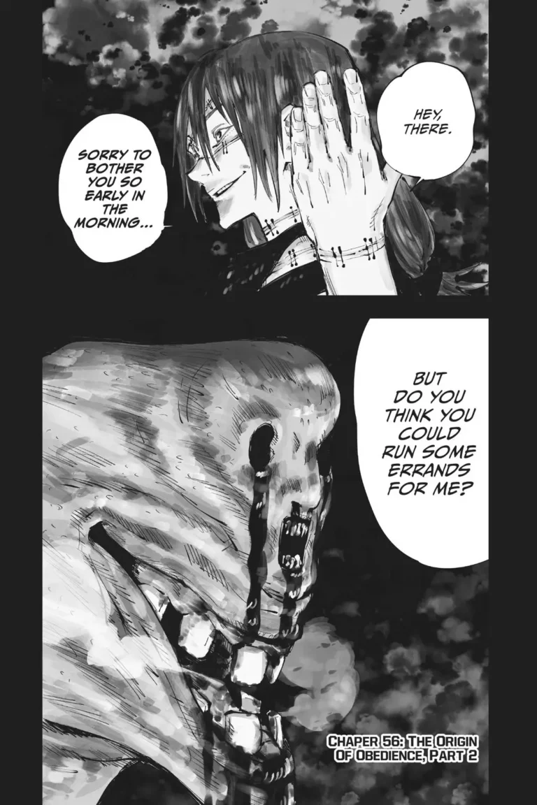 Jujutsu Kaisen Manga chapter 56