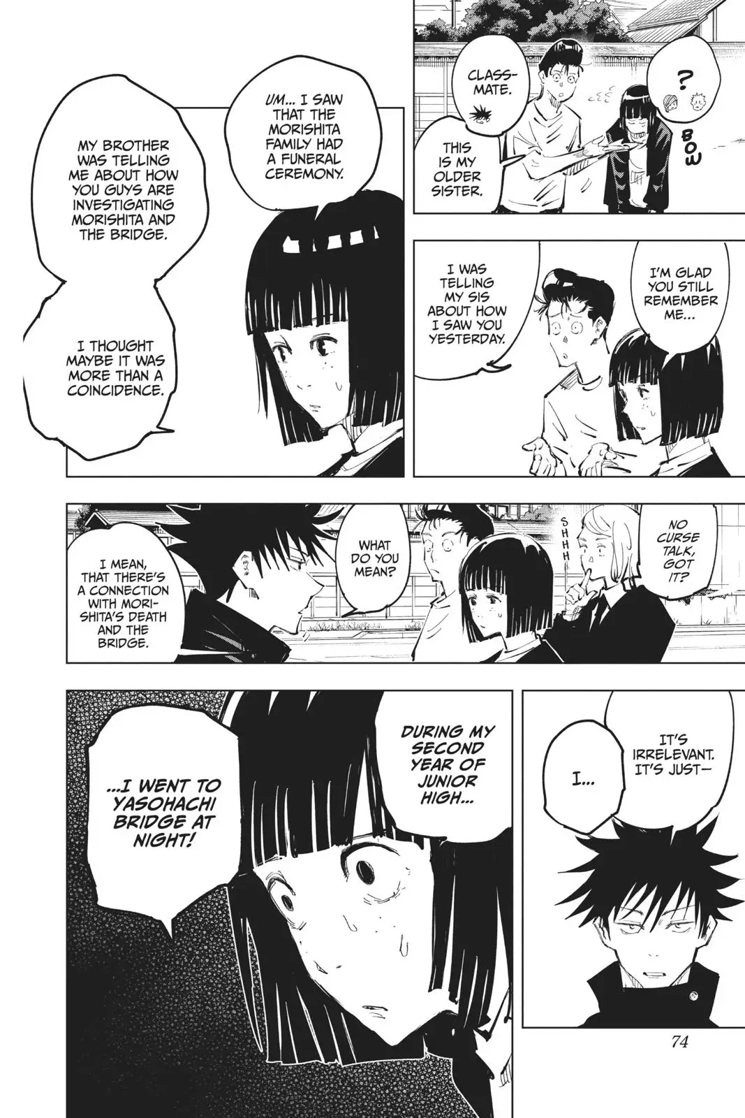 Jujutsu Kaisen Manga chapter 56 page 7