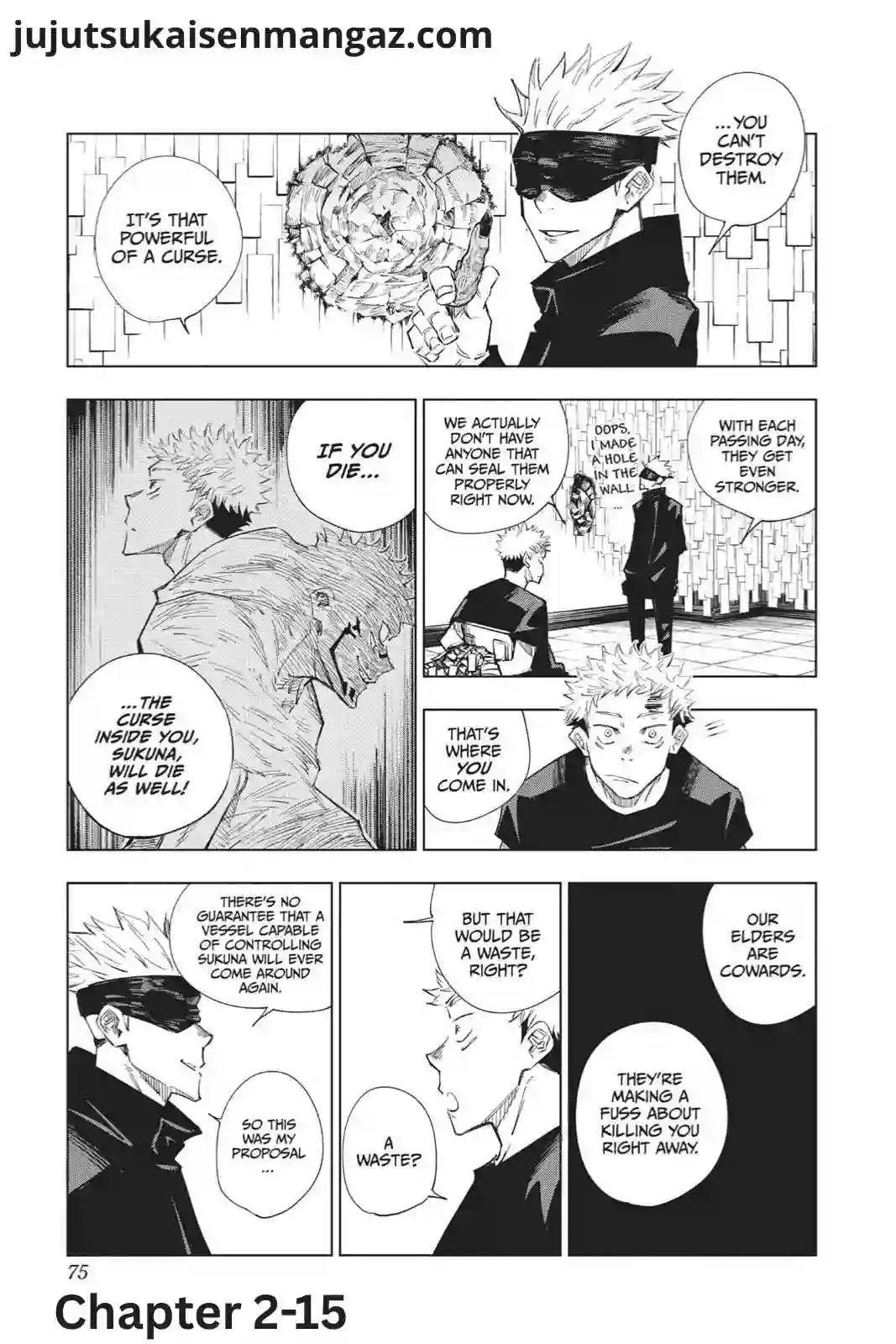 Jujutsu Kaisen manga Chapter 2 page 15