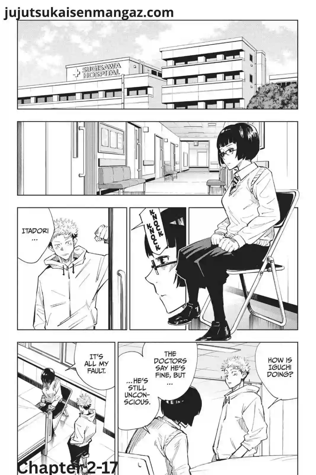 Jujutsu Kaisen manga Chapter 2 page 17