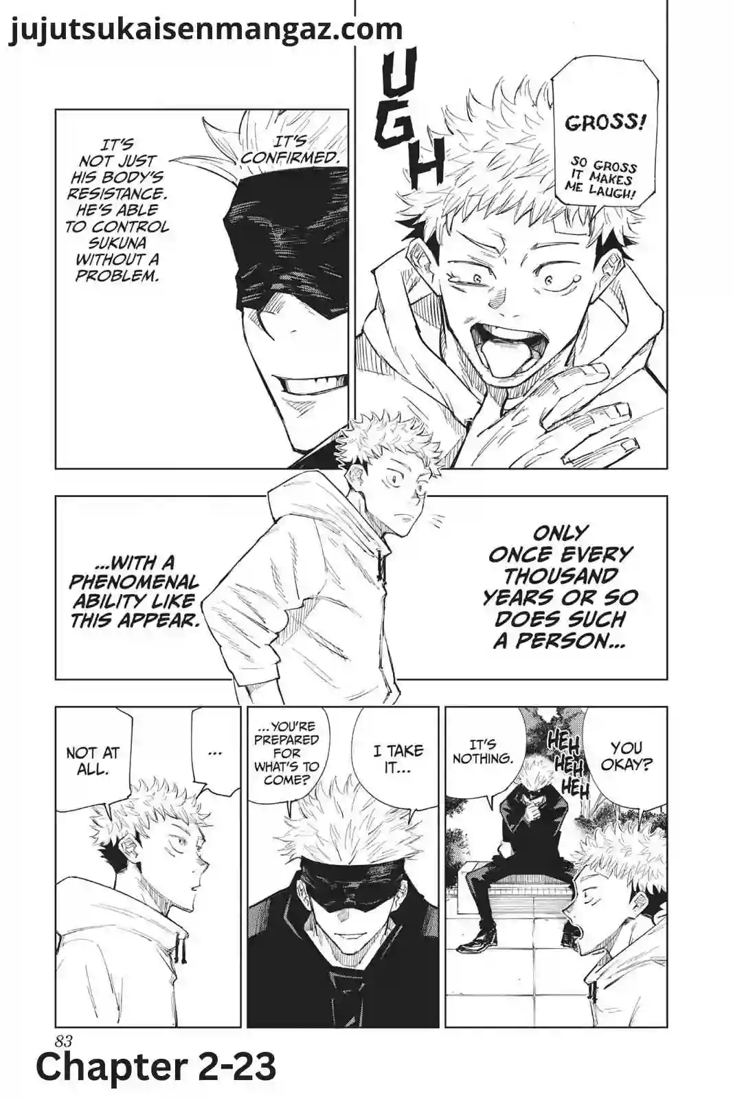 Jujutsu Kaisen manga Chapter 2 page 23