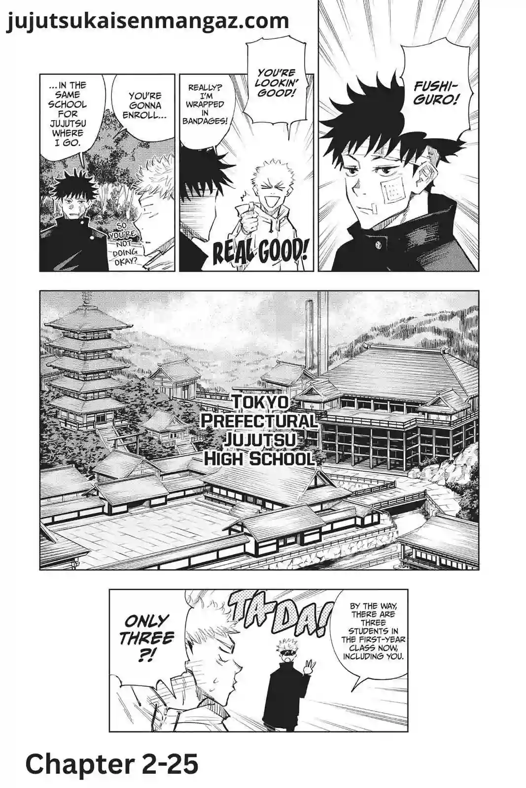 Jujutsu Kaisen manga Chapter 2 page 25