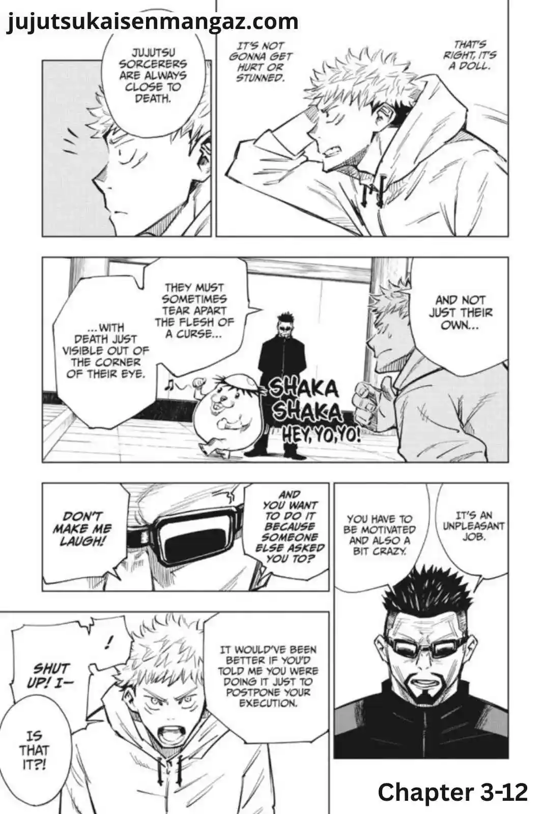 Jujutsu Kaisen manga Chapter 3 page 12