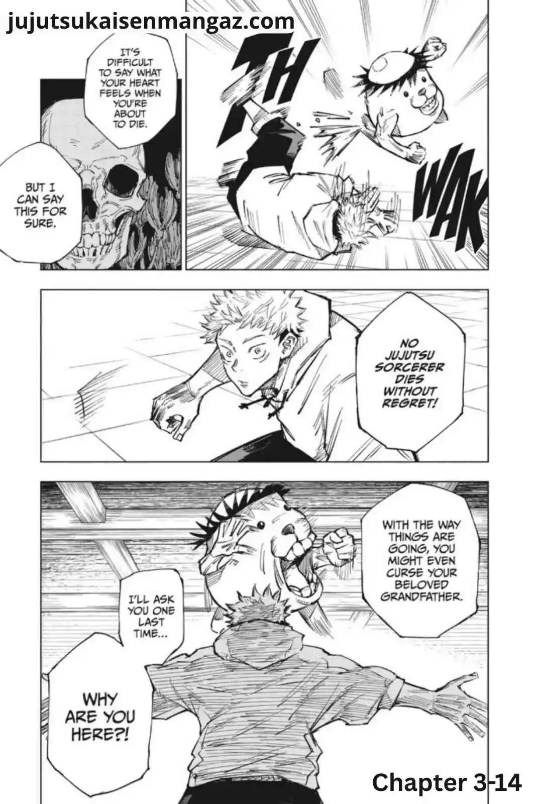 Jujutsu Kaisen manga Chapter 3 page 14