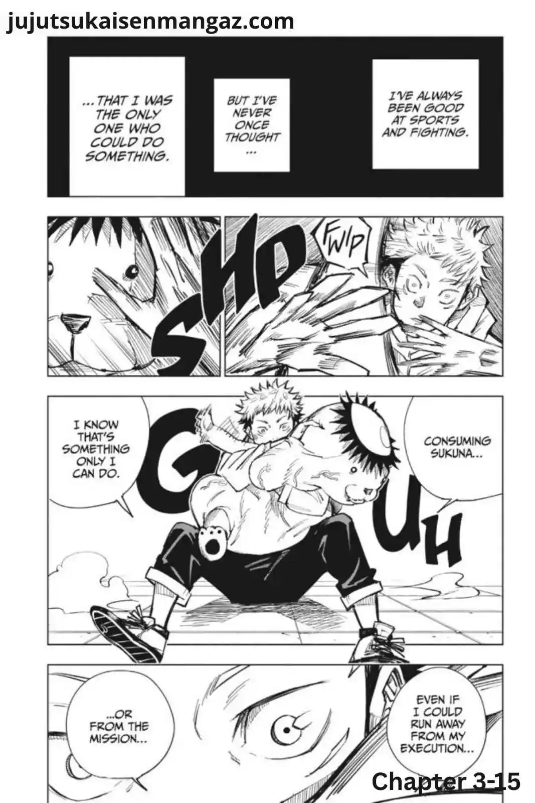 Jujutsu Kaisen manga Chapter 3 page 15