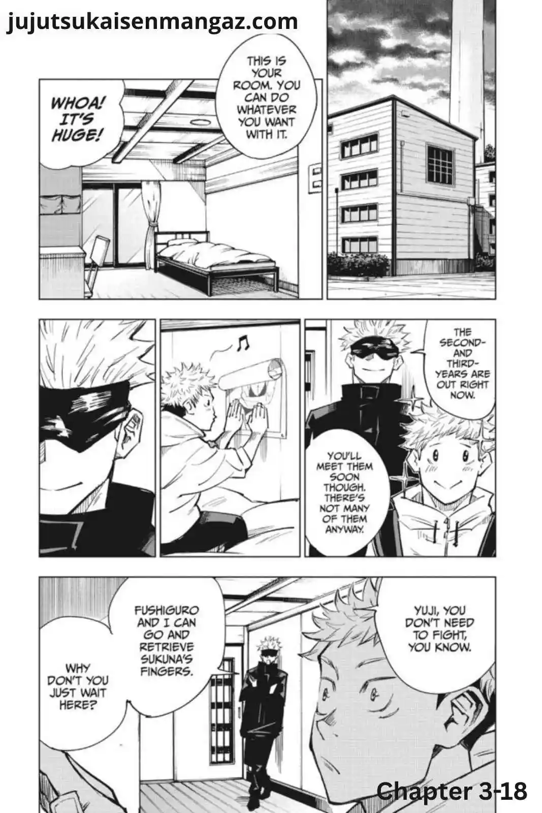 Jujutsu Kaisen manga Chapter 3 page 18