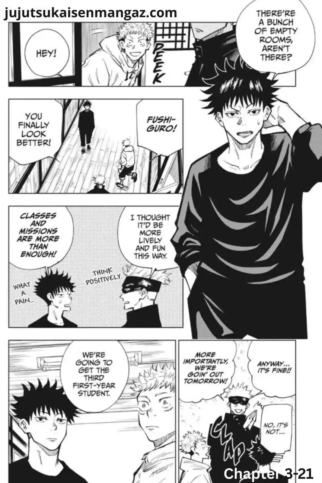 Jujutsu Kaisen manga Chapter 3 page 21