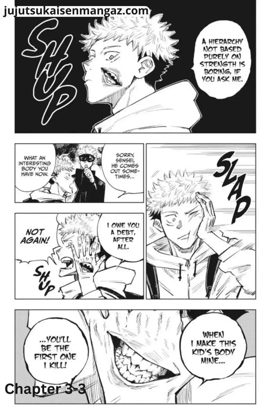 Jujutsu Kaisen manga Chapter 3 page 3