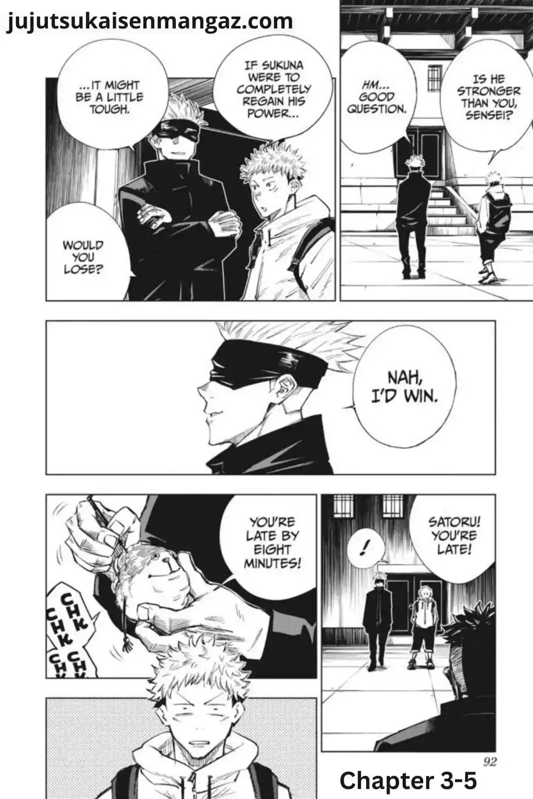 Jujutsu Kaisen manga Chapter 3 page 5