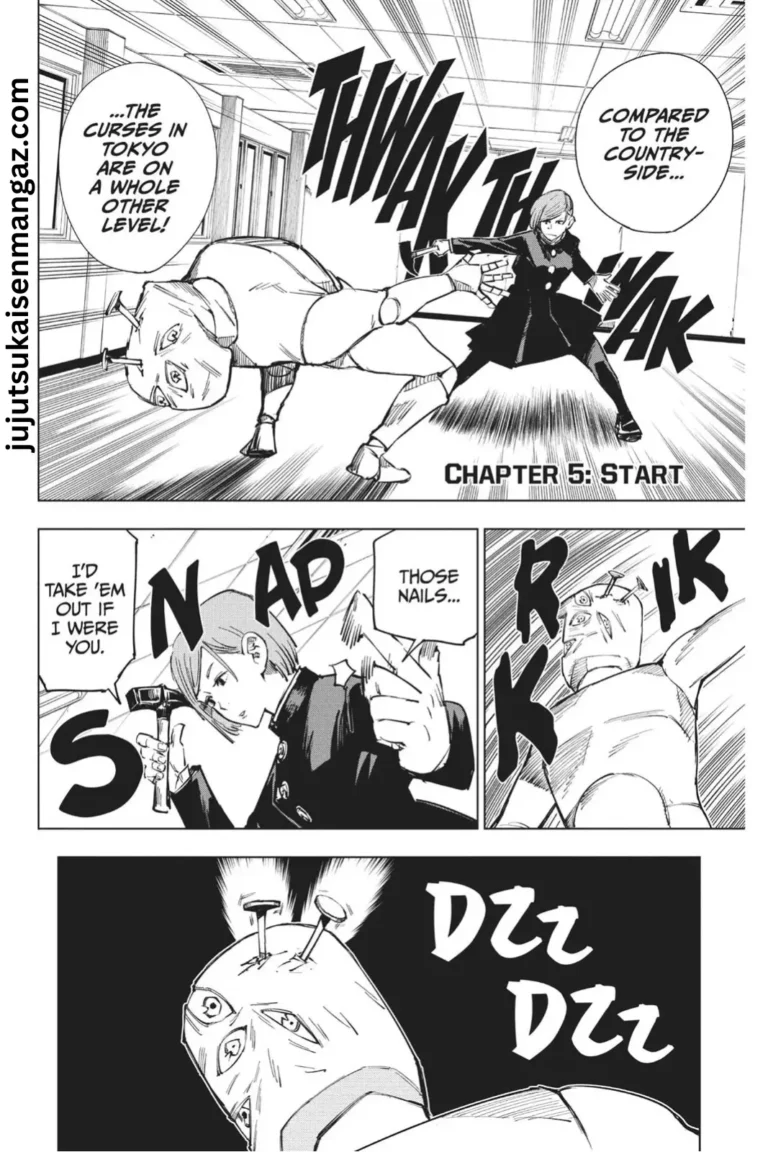 jujutsu kaisen manga chapter 5