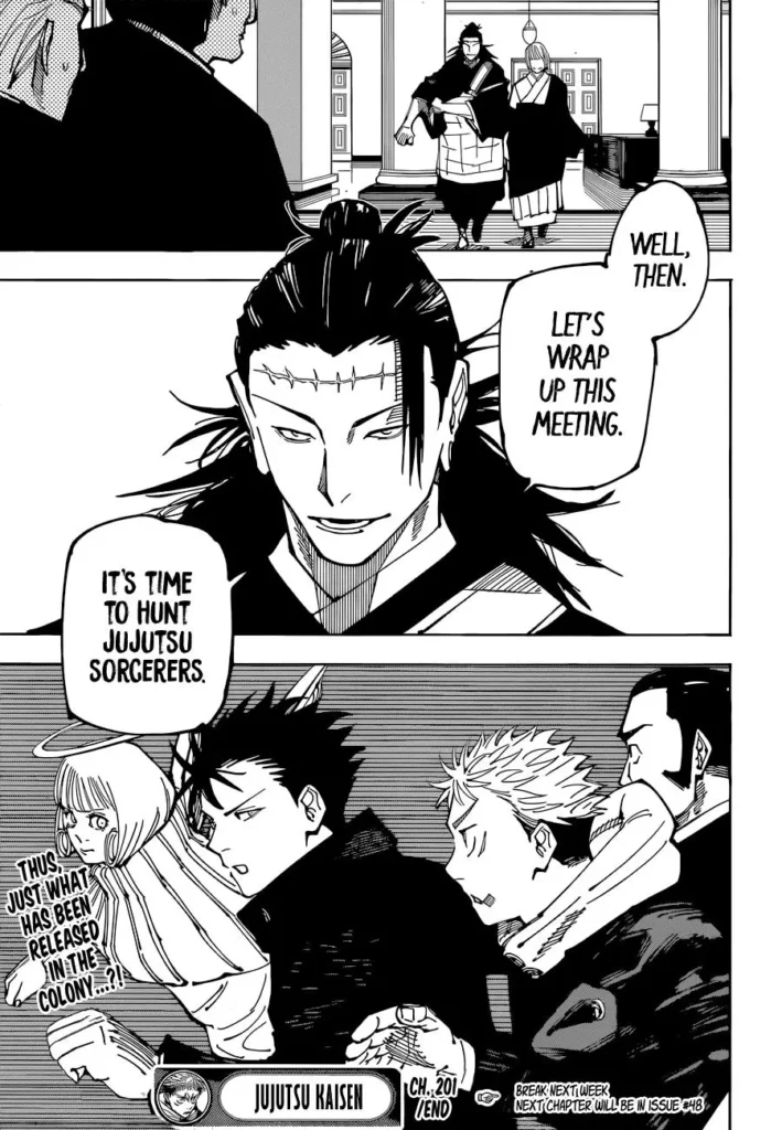 -Jujutsu-Kaisen-Chapter 201 page 18