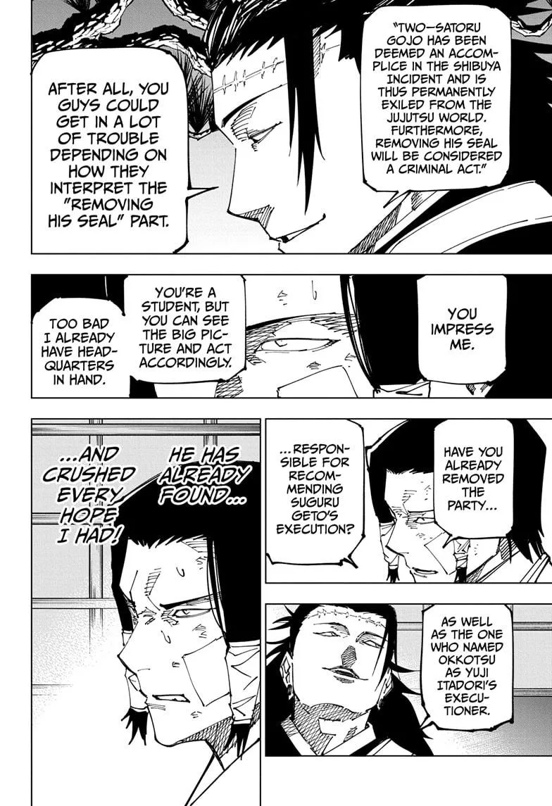Jujutsu Kaisen Manga Chapter 191 image 6