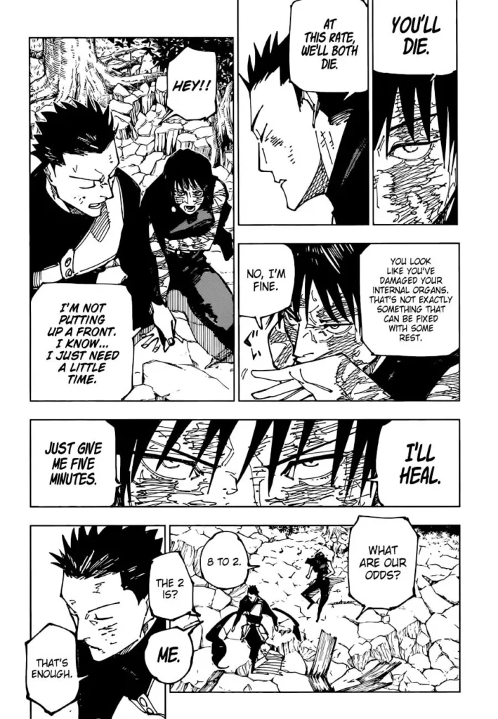 Jujutsu Kaisen Manga Chapter 194 image 6