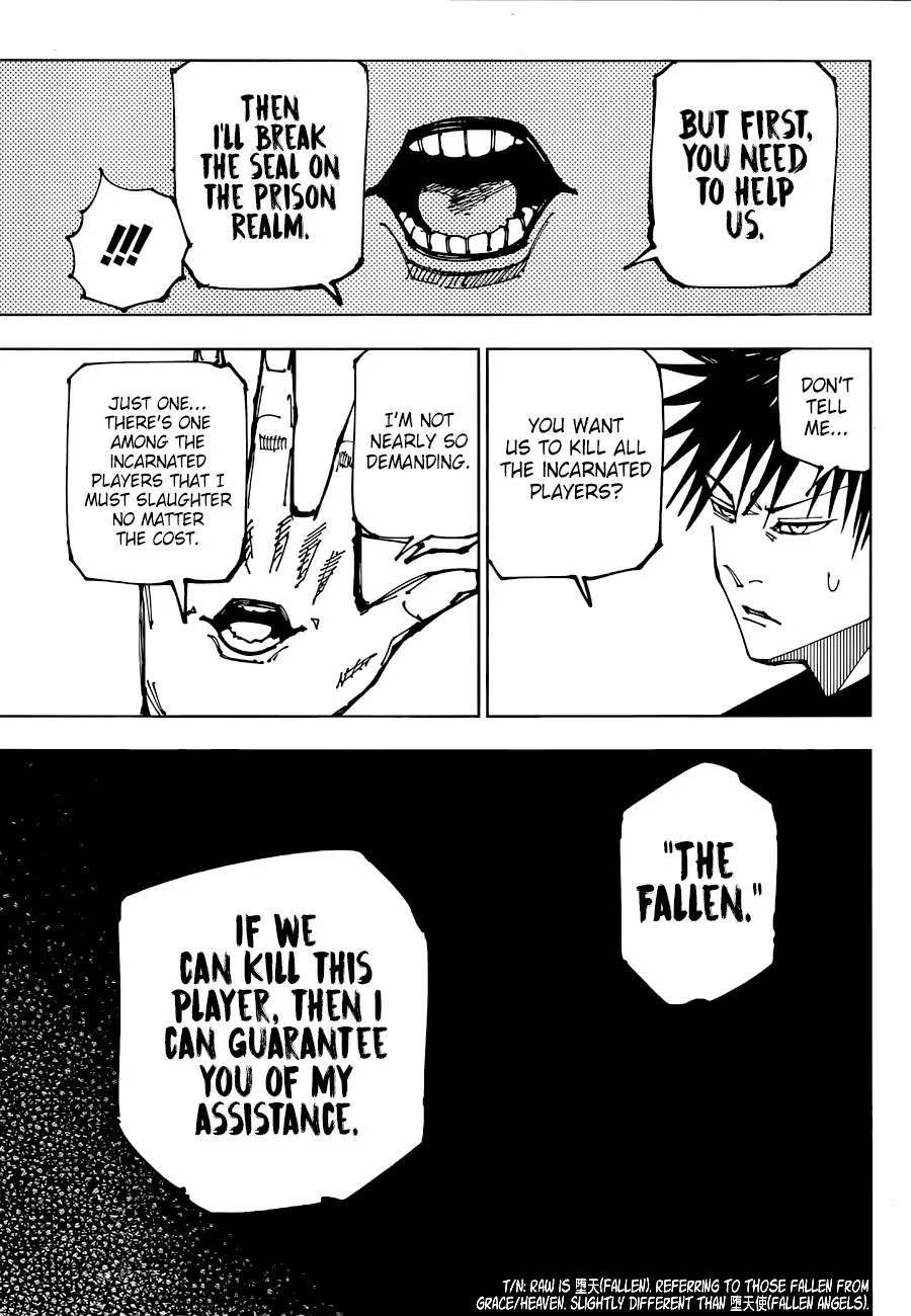 Jujutsu Kaisen Manga Chapter 199 page 17