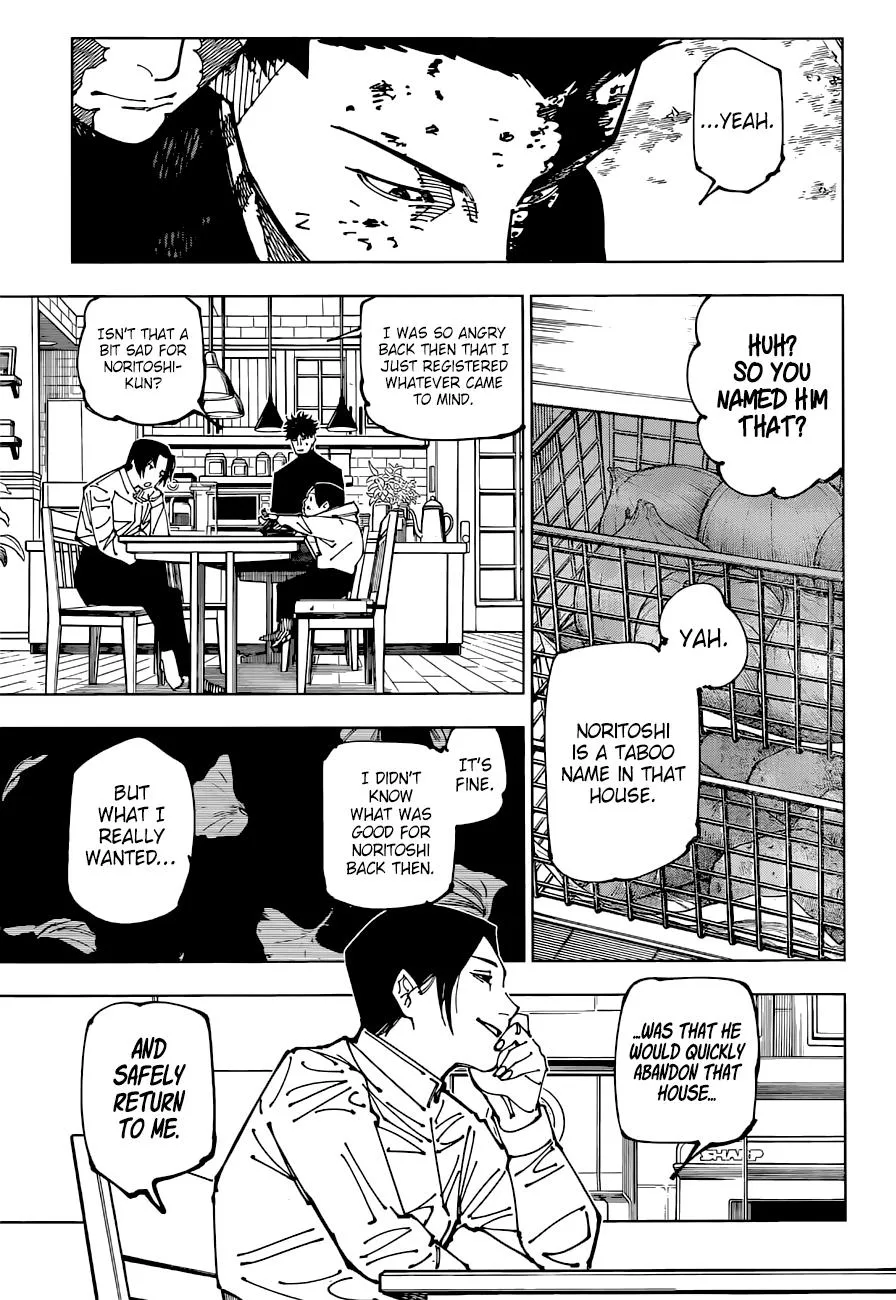 Jujutsu Kaisen Manga Chapter 199 page 3