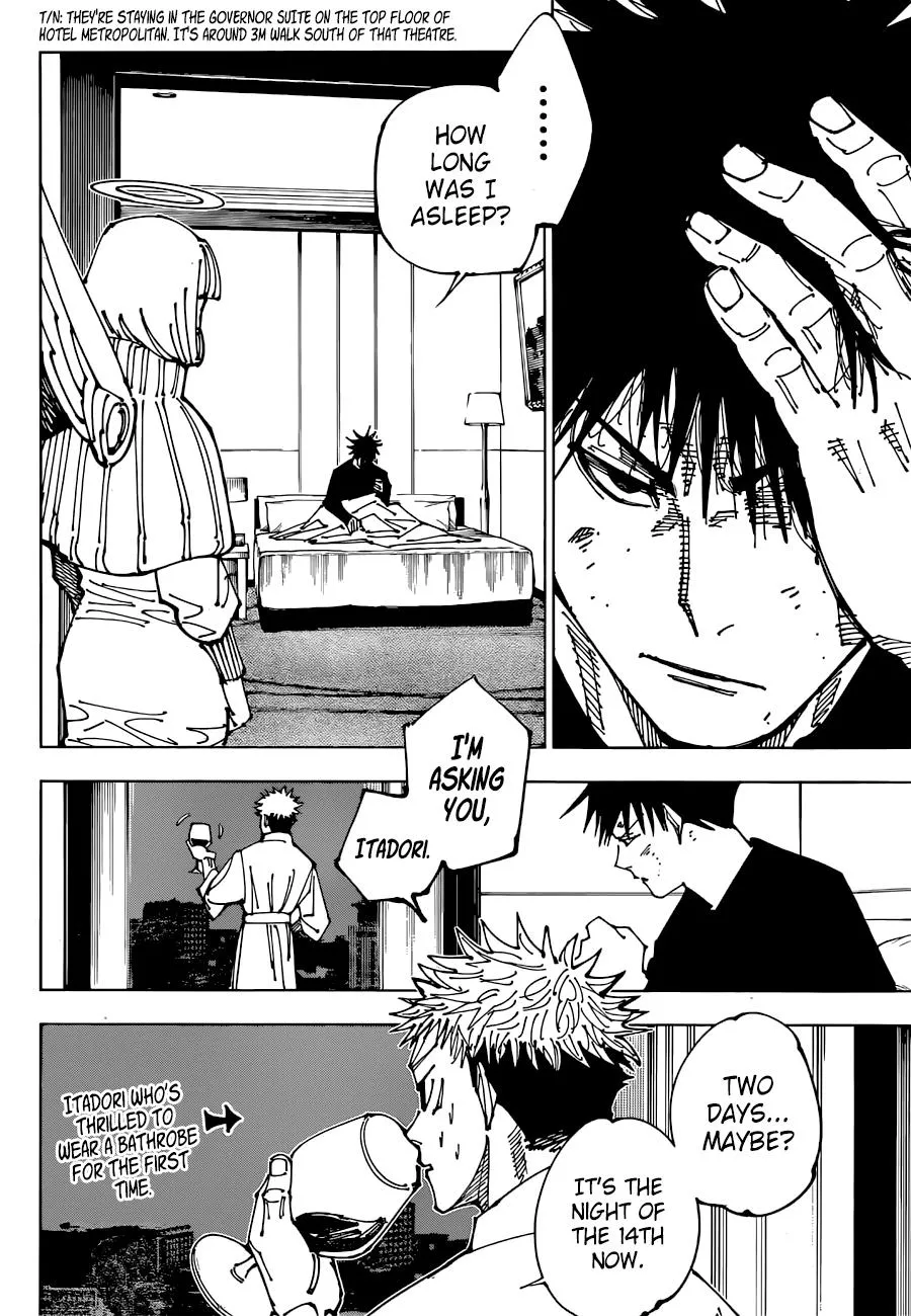 Jujutsu Kaisen Manga Chapter 199 page 6