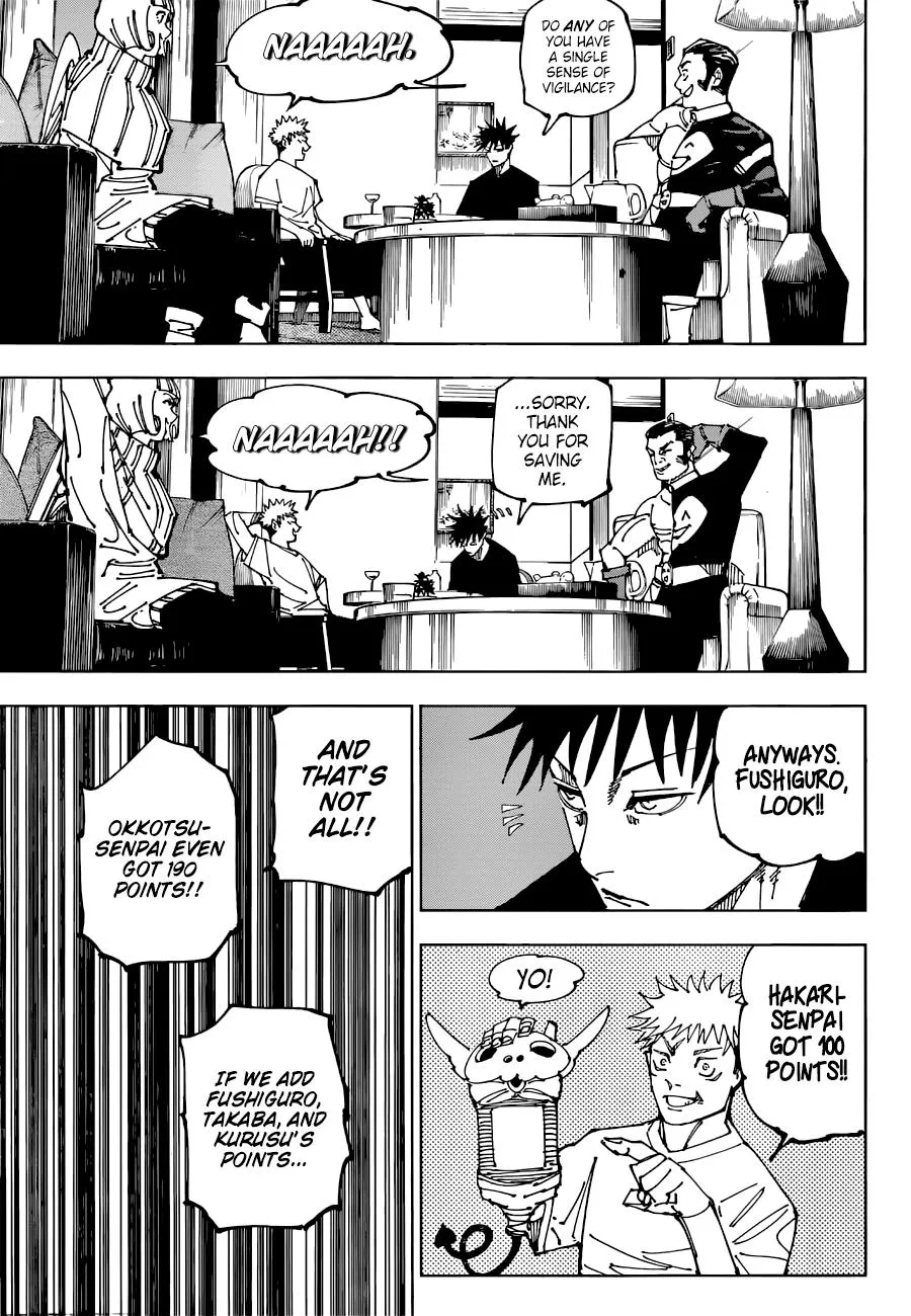 Jujutsu Kaisen Manga Chapter 199 page 9