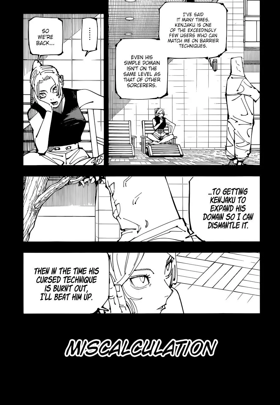 Jujutsu Kaisen Manga Chapter 206 page 5