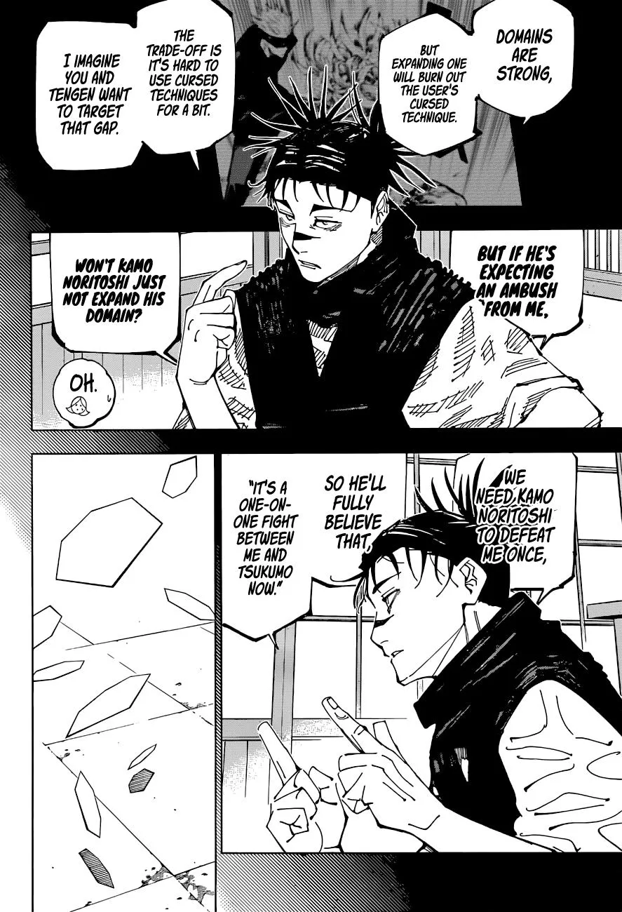 Jujutsu Kaisen Manga Chapter 207 page 2