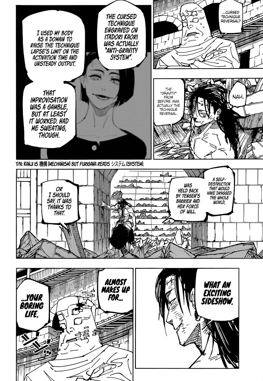 Jujutsu Kaisen Manga Chapter 208 page 18