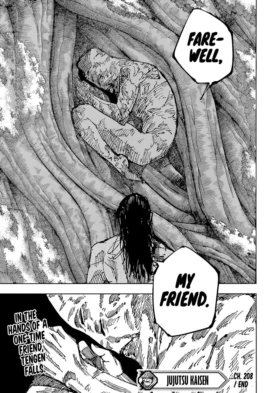 Jujutsu Kaisen Manga Chapter 208 page 19
