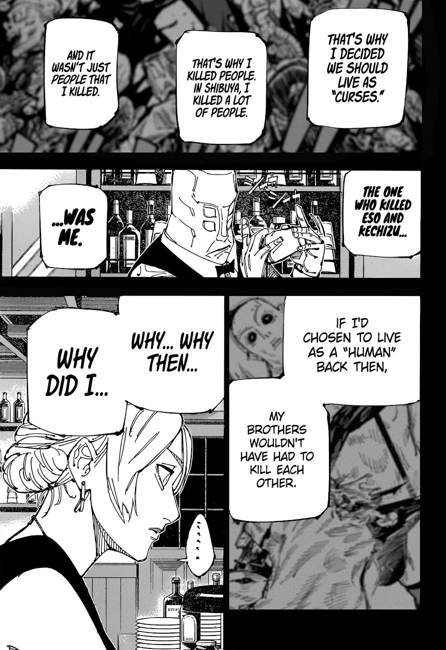 Jujutsu Kaisen Manga Chapter 208 page 4