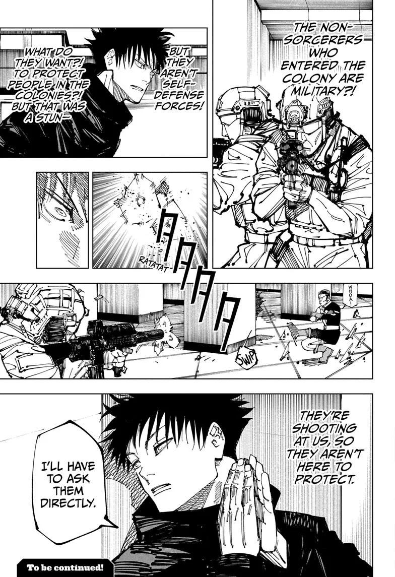 Jujutsu Kaisen Manga Chapter 209 page 20