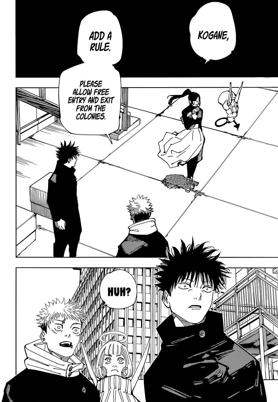 Jujutsu Kaisen Manga Chapter 211 page 18