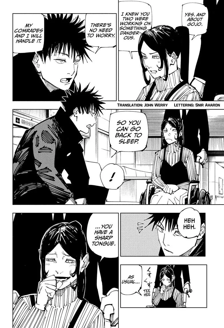 Jujutsu Kaisen Manga Chapter 212 page 3