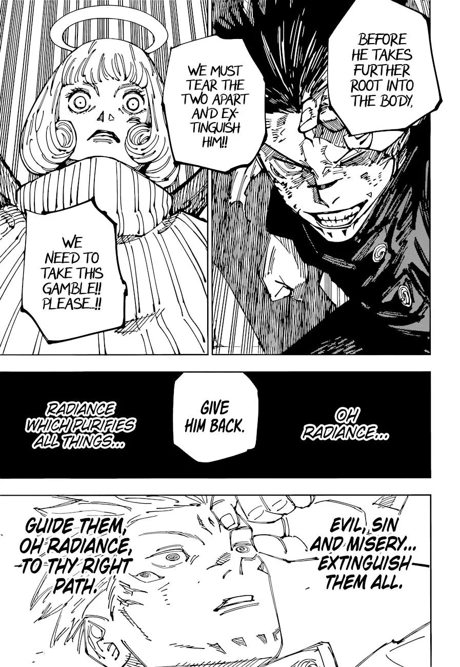 Jujutsu Kaisen Manga Chapter 213 page 10