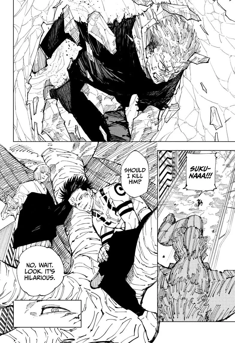 Jujutsu Kaisen Manga Chapter 215 page 18