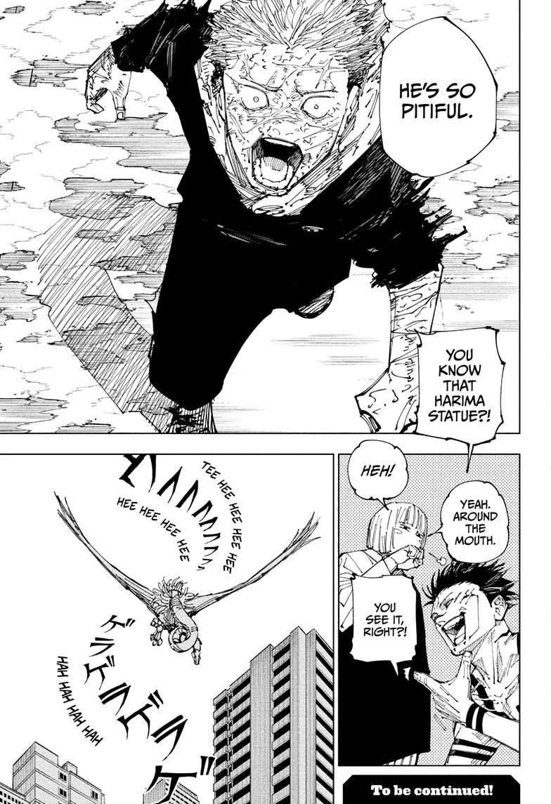 Jujutsu Kaisen Manga Chapter 215 page 19