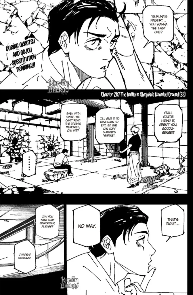 -Jujutsu-Kaisen-Manga-Chapter-267 Page 1